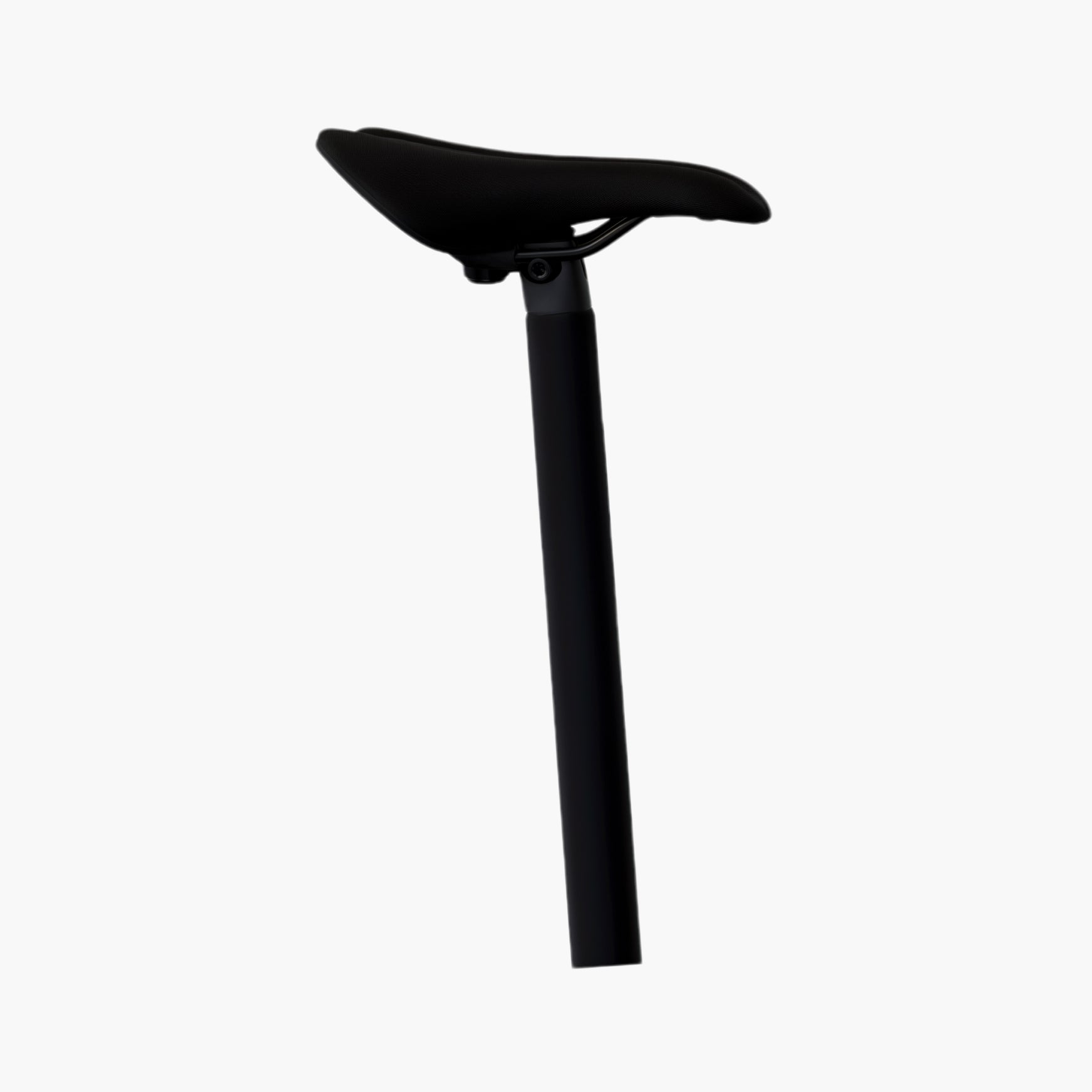 Saddle and Seatpost Black